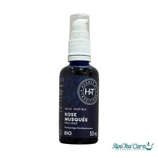 Huile Végétale Rose Musquée Bio - atténue les signes de l'âge - Rituel beauté - routine skincare - L'ApoTea'Care 