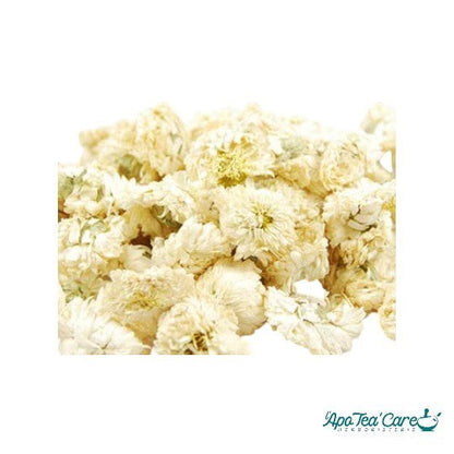 Fleurs de camomille romaine séchées Herboristerie L'ApoTea'Care pour infusion relaxante et confort digestif