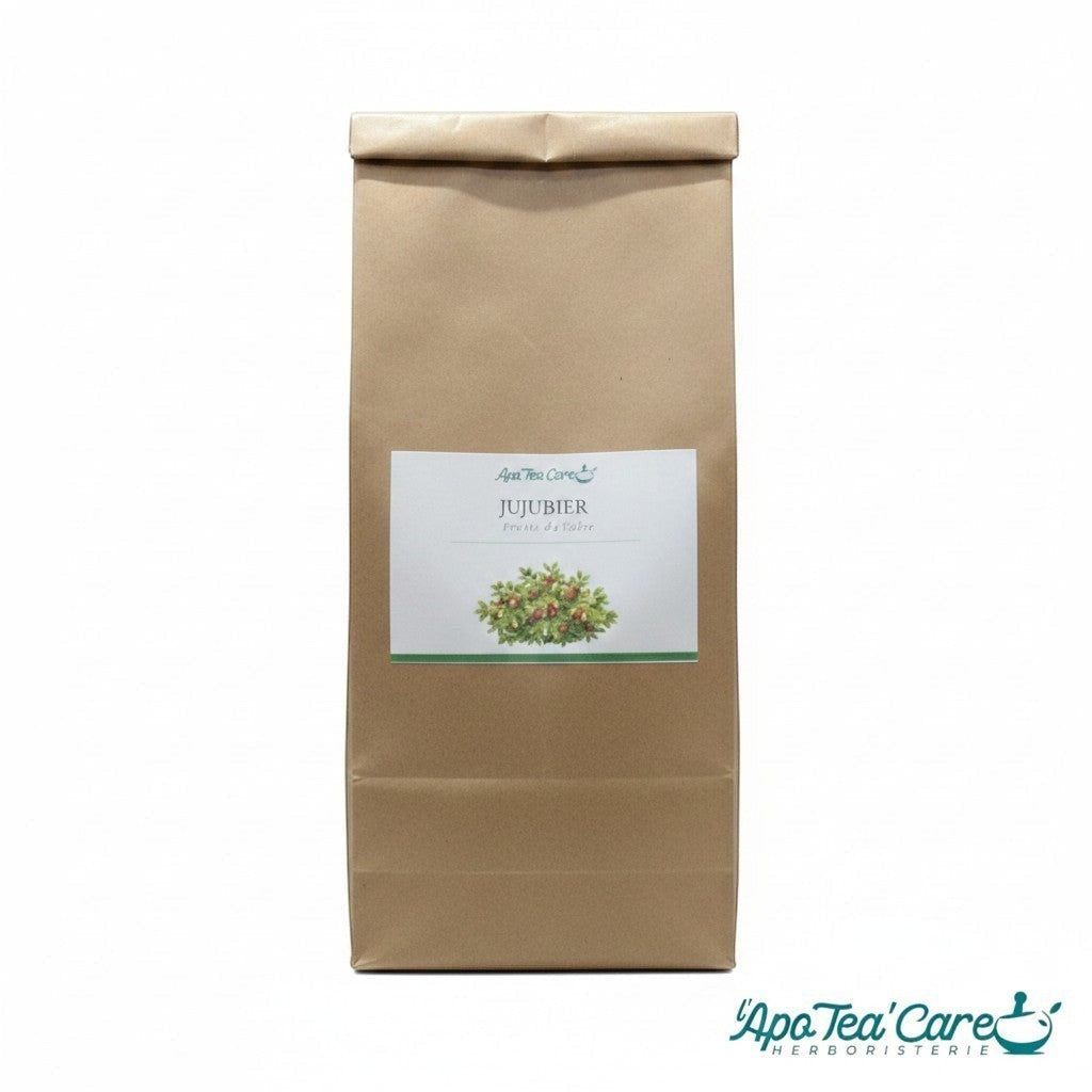 Sachet kraft de poudre de Sidr Herboristerie L'ApoTea'Care pour le soin naturel des cheveux et le bien-être