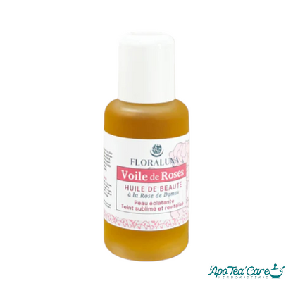 Huile de Beauté Aromatique Voile de Roses Bio 50ml