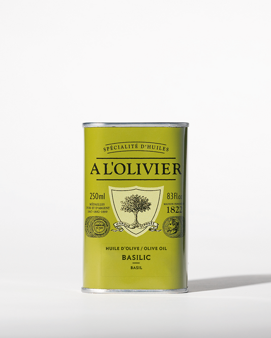 Huile d'olive Aromatique au Basilic