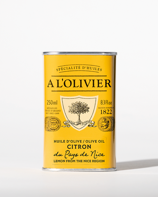 Huile d'olive Aromatique au Citron du pays de Nice