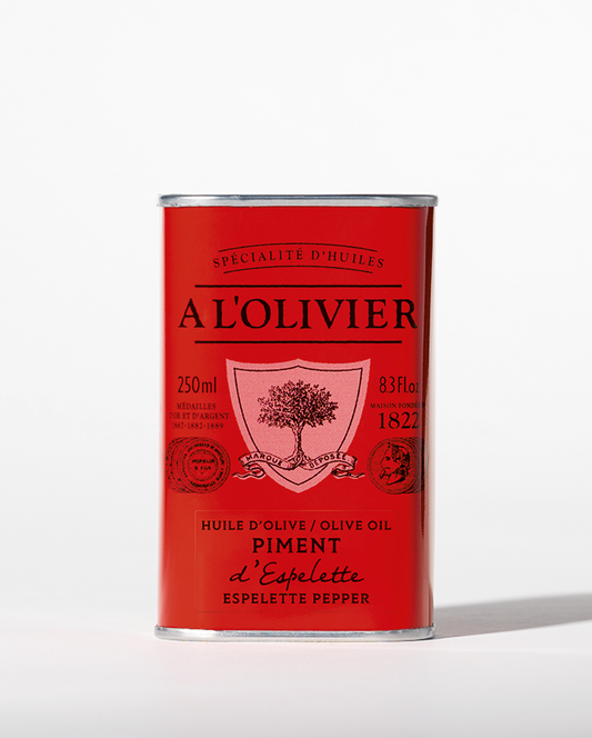 Huile d'olive Aromatique au Piment d'Espelette
