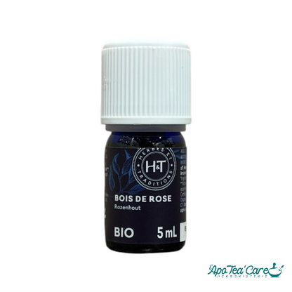 Huile essentielle Bois de Rose bio 10ml Herbes et Traditions – régénérante et cicatrisante – L'ApoTea'Care