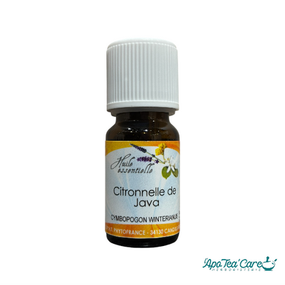 Huile essentielle de citronnelle de Java pure 10ml Phytofrance