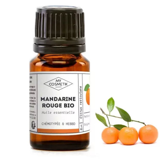 Huile essentielle de Mandarine Rouge BIO (AB) - Volume : 5 ml