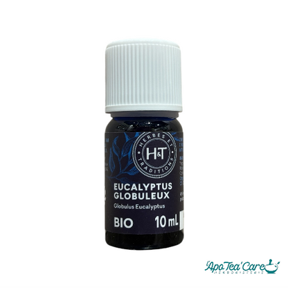 Huile essentielle eucalyptus globulus bio 10ml Theraviva. Expéctorante - L'apoTea'Care Herboristerie