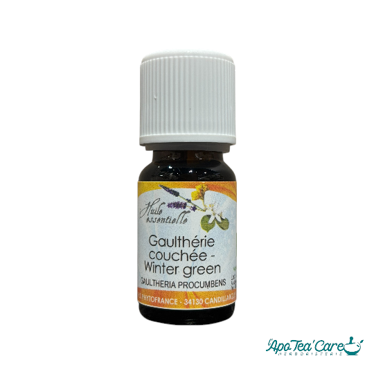 Huile Essentielle Gaulthérie Couchée Bio 10ml – Muscles & Sport Phytofrance - L'ApoTea'care