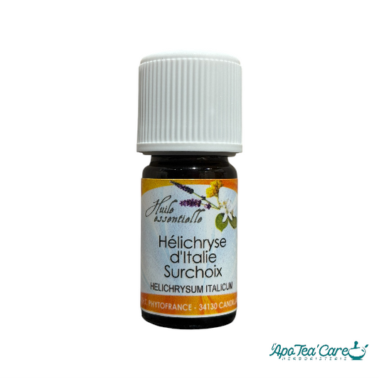 Huile essentielle d'hélichryse italienne pure 2ml Phytofrance. Régénérante, apaisante L'ApoTea'Care
