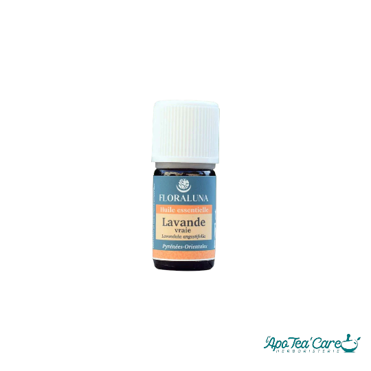 Huile Essentielle Lavande Officinale Vraie des Pyrénées-Orientales 5ml Floraluna