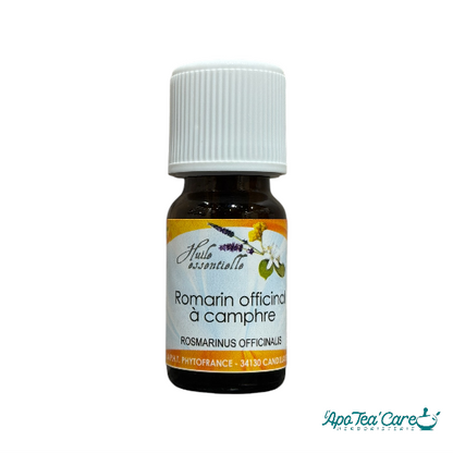 Huile Essentielle Romarin à Camphre 10ml Phytofrance Tonus et Vitalité - L'ApoTea'Care