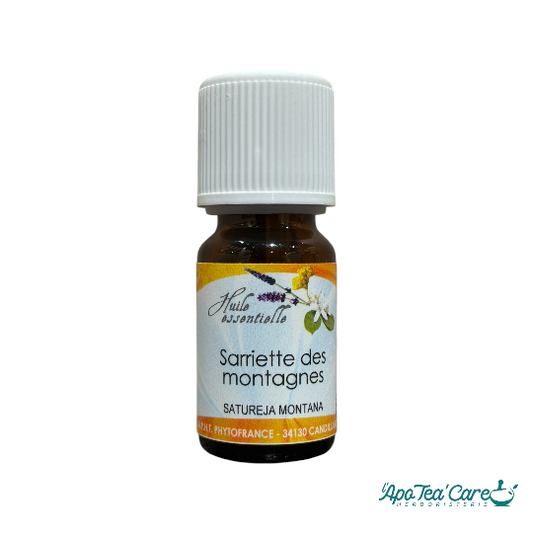 Huile essentielle de sarriette des montagnes 10ml Phytofrance. Stimulante - L'ApoTea'Care