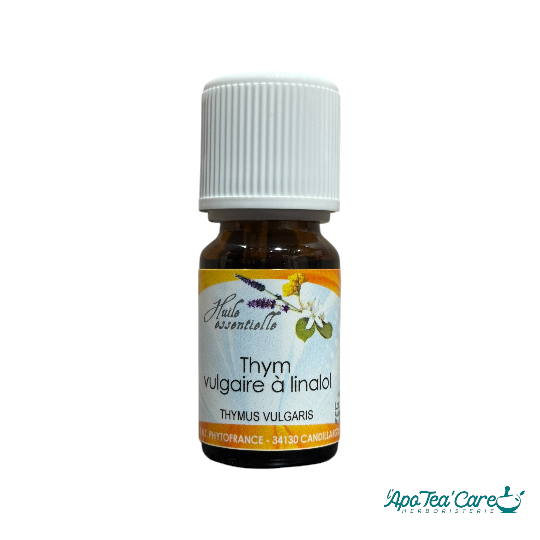 Huile Essentielle Thym à Linalol - L'ApoTea'Care herboristerie et aromathérapie