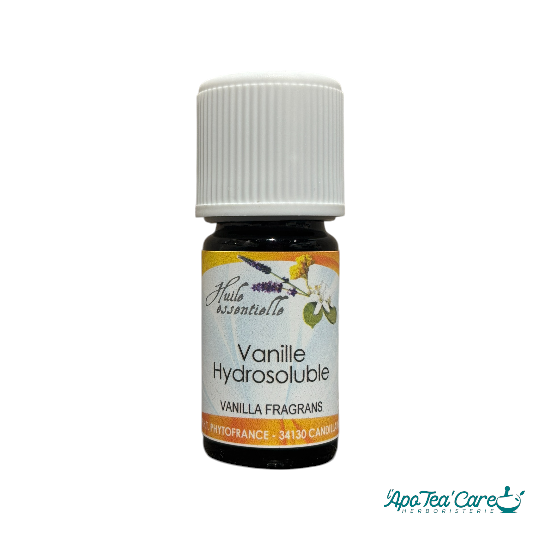 Huile Essentielle Vanille de Madagascar Hydrosoluble 5ml - Apaisante et Gourmande