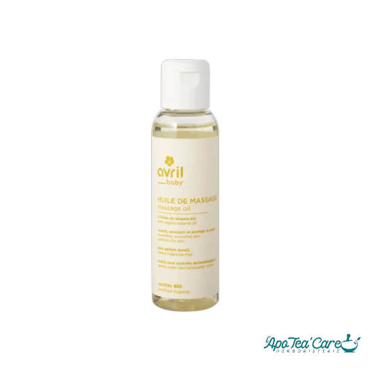 Huile de massage bébé Avril Cosmétiques Bio
