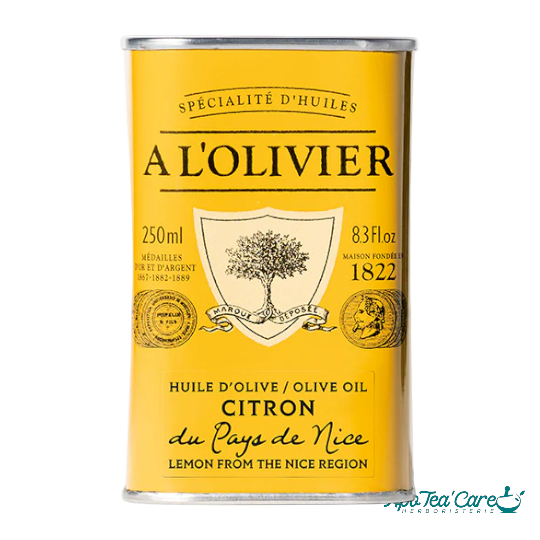 Huile d'olive Aromatique au Citron du pays de Nice