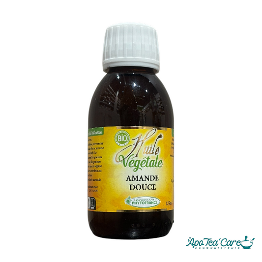 Huile Végétale Amande Douce Bio - Phytofrance - L'ApoTea'Care 