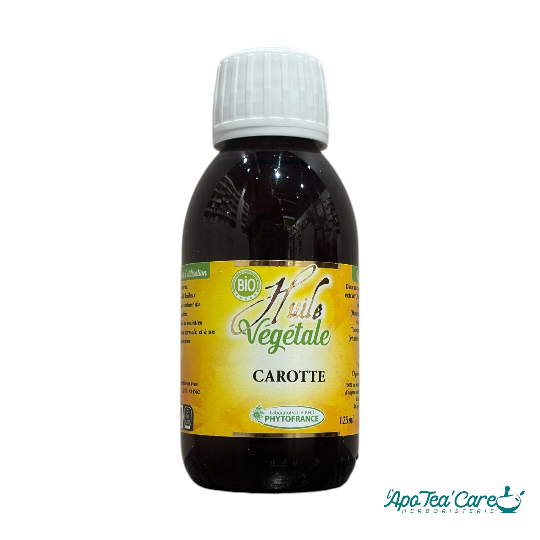 Huile Végétale de Carotte Bio - Phytofrance - L'ApoTea'Care 