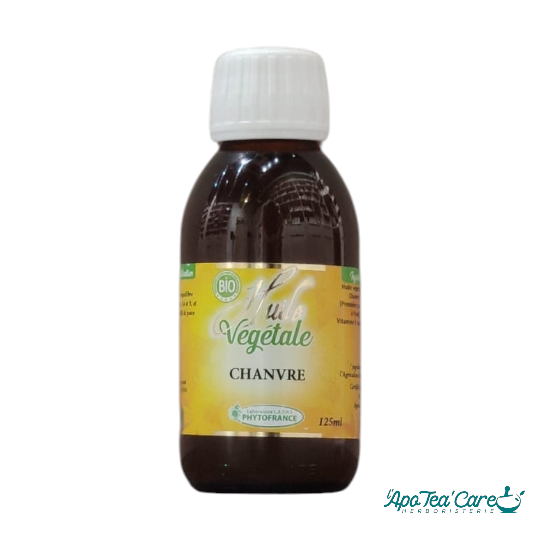Huile Végétale Chanvre 125ml Phytofrance