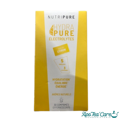 Pastilles électrolytes Nutripure – Format pratique sport endurance | L'ApoTea'Care herboristerie