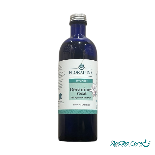 Hydrolat Géranium Rosat 200ml Floraluna