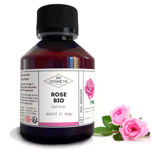 Hydrolat de Rose biologique - Volume : 50 ml