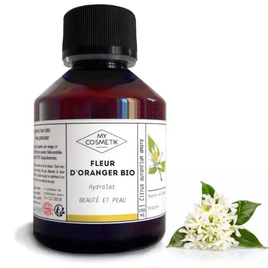 Hydrolat de Fleur d'Oranger biologique - Volume : 50 ml