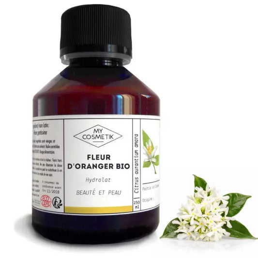 Hydrolat de Fleur d'Oranger biologique - Volume : 50 ml