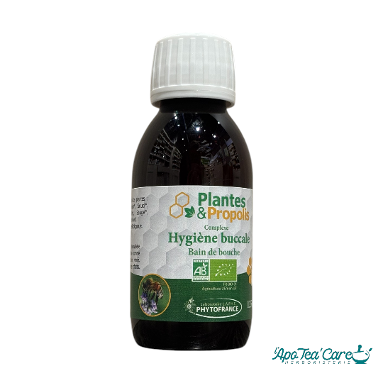 Bain de bouche plantes et propolis - Hygiène buccale - L'ApoTea'Care