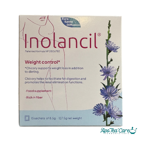 Inolancil Minceur & Détox Prébiotique – Fibres & Polyphnéols Bio, 15 Sachets