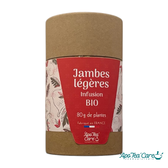 Jambes Légères Bio en tube 80g