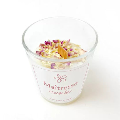 Kit Bougie et Fleurs séchées