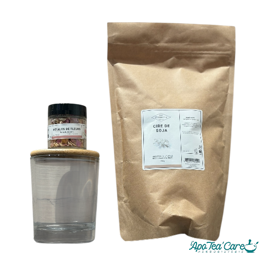 Kit Bougie et Fleurs séchées