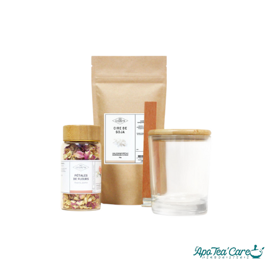 Kit Bougie et Fleurs séchées