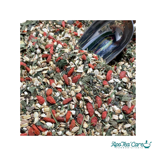 Tisane Hepatante by l'ApoTea'Care Herboristerie - tisane soutien du foie et détox printanniere 