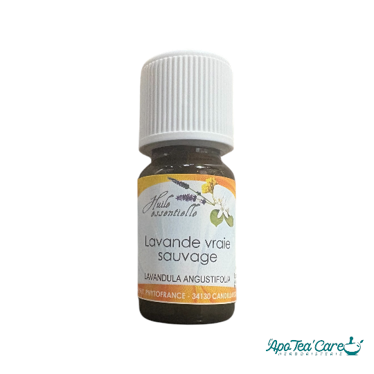 Huile Essentielle Lavande Vraie Sauvage France 10 ml Phytofrance Apaisante - L'ApoTea'Care