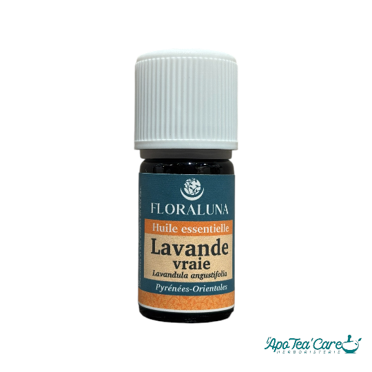 Huile essentielle de lavande vraie sauvage 5ml Floraluna. Apaisante, relaxante - L'ApoTea'Care