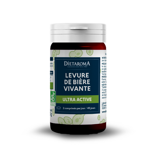 Levure de Bière Vivante 90 comprimés Dietaroma