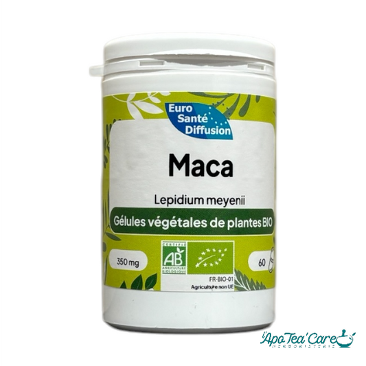 MACA Bio 350mg Boostez Votre Vitalité Naturellement 60 Gélules