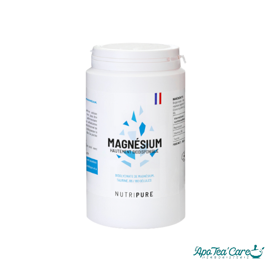 Magnésium Taurine B6 - Format : 60 ou 180 Gélules