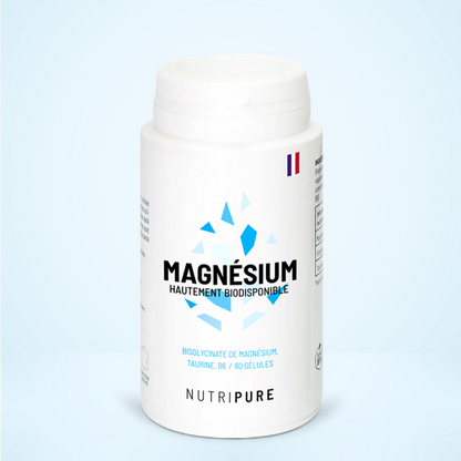 Magnésium Taurine B6 - Format : 60 ou 180 Gélules