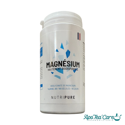 Magnesium Taurine Nutripure - Stress & Sommeil - L'ApoTea'Care
