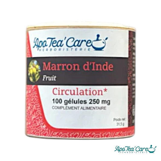 Marron d'Inde 100 gélules Circulation Veineuse et Jambes Légères