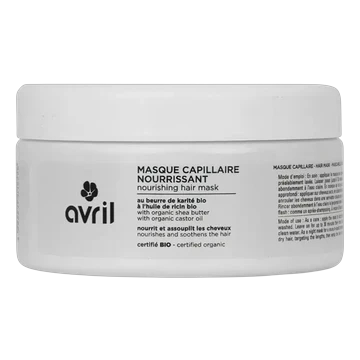 Masque capillaire nourrissant Avril Cosmétiques Bio