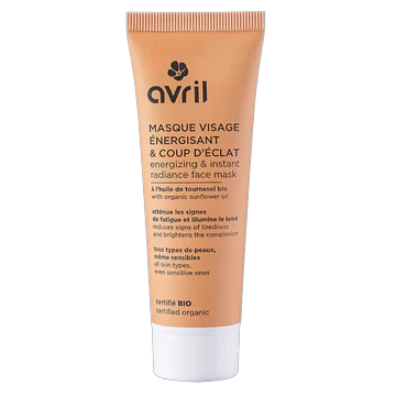 Masque visage énergisant & coup d’éclat Avril Cosmétiques Bio