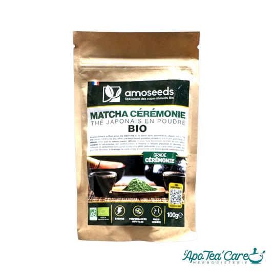 Thé Matcha Cérémonie Bio 100g