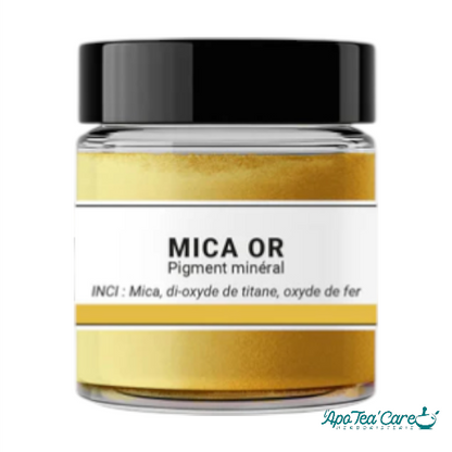 Mica Or – Pigment Minéral Doré