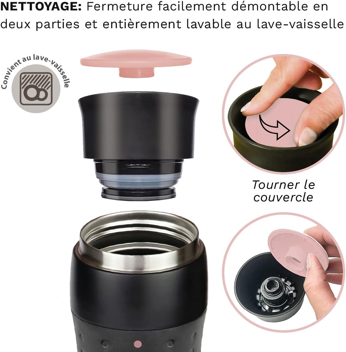 Creano Mug de voyage Creano Design 420ml