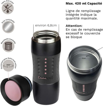 Creano Mug de voyage Creano Design 420ml