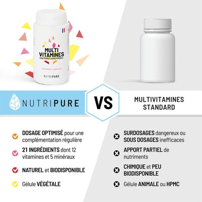Multivitamines - Format : 60 gélules